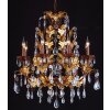 Lámpara Clayre & Eef 5LL-CR12 - 90-150 x Ø 75 cm 8x E14-40w multi