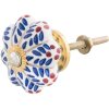 Pomo Clayre & Eef 63933 - Ø 4x3,5 cm azul