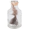 Botella Clayre & Eef 6GL1951 - Ø 6x13 cm transparente