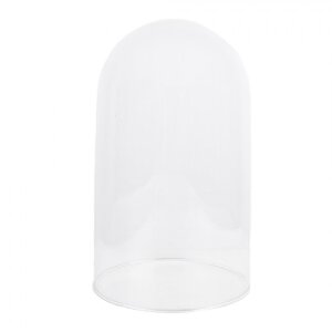Campana de vidrio Clayre & Eef 6GL2170 - Ø 18x28 cm transparente