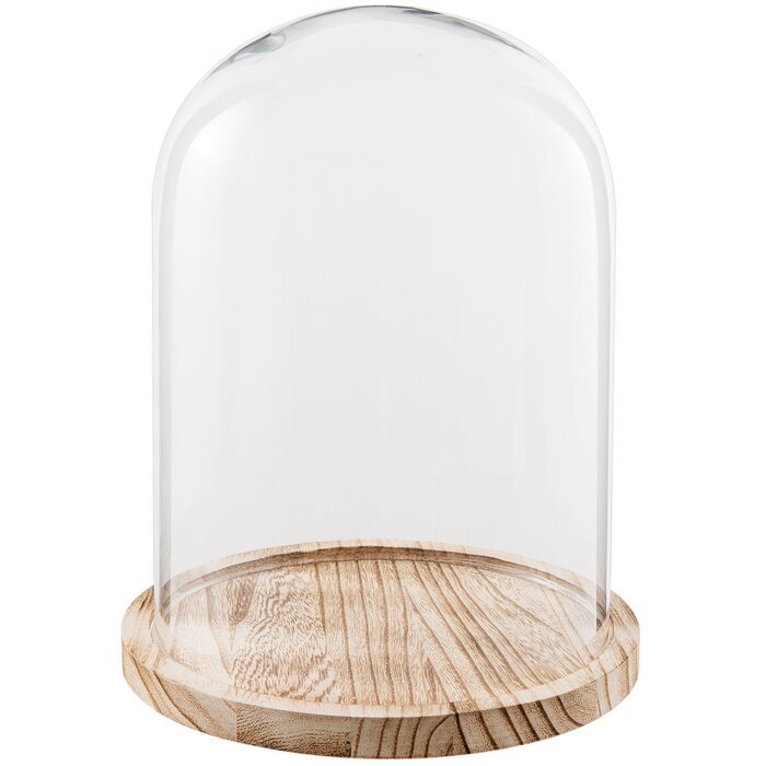 Campana de vidrio Clayre & Eef 6GL2171 - Ø 23x29 cm transparente