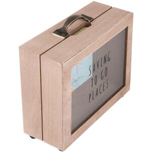 Clayre & Eef 6H1448 Hucha - 18x7x17 cm marrón