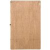 Clayre & Eef 6H1570 - Caja para llaves marrón 24x7x38 cm
