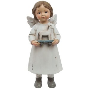 Angel Clayre & Eef 6PR1133 - 6x5x14 cm blanco envejecido