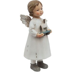 Angel Clayre & Eef 6PR1133 - 6x5x14 cm blanco envejecido
