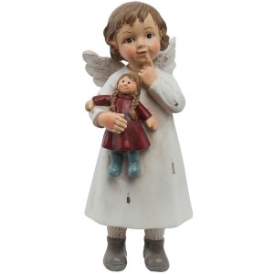 Angel Clayre & Eef 6PR1134 - 6x5x14 cm blanco envejecido