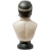 Busto Perro Clayre & Eef 6PR1161 - 24x26x51 cm blanco envejecido