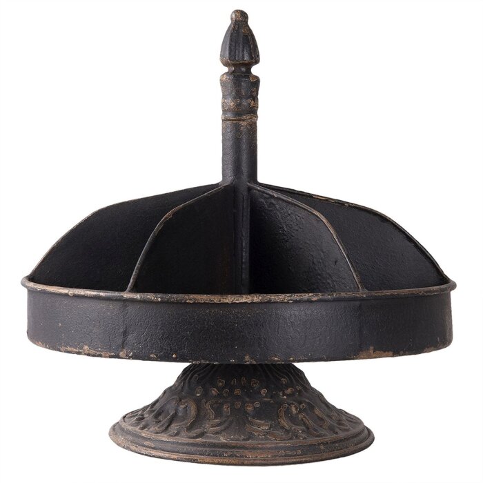 Etapa Clayre & Eef 6Y2645 - Ø 30x30 cm negro envejecido