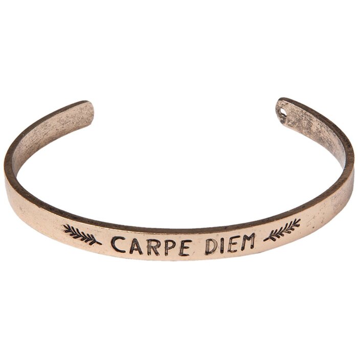 Pulsera Carpe Diem oro Clayre & Eef JZBR0007 - oro