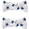 Horquilla (2) Kind Bowi azul estrellas Clayre & Eef JZCHC0010 - blanco
