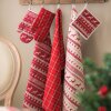 Portamacetas Clayre & Eef NOC45-1 - 20x20 cm rojo