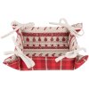 Panera Clayre & Eef NOC47 - 35x35x8 cm rojo