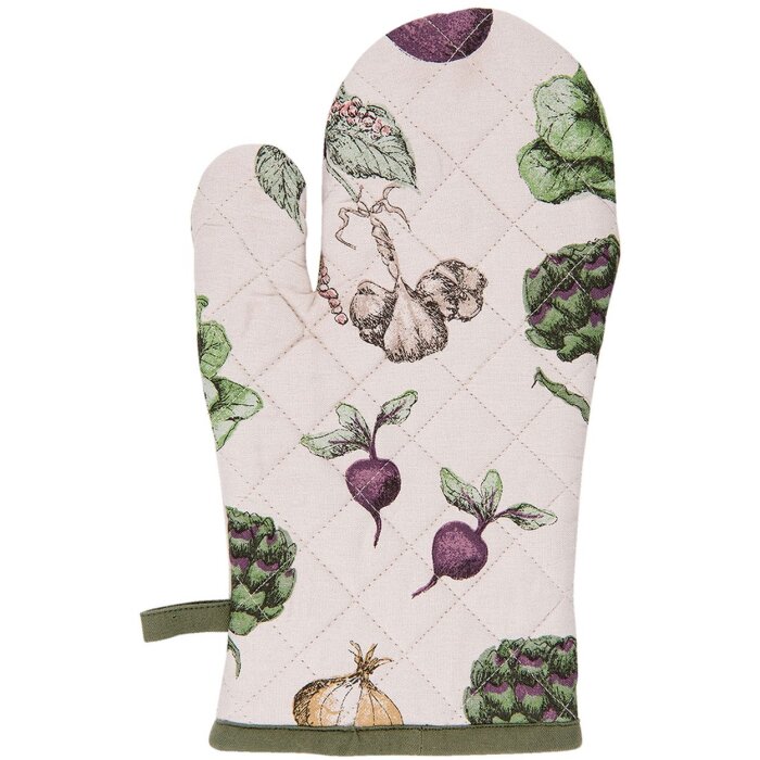 Guante de horno Clayre & Eef TKG44 - 16x30 cm multi