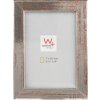 Marco de madera Pimientos 7x10 cm plata
