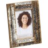 Marco de madera Walther Dupla 10x15 cm crema-azul