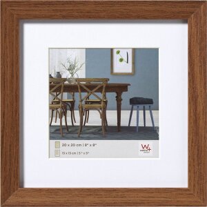 Marco de madera Fiorito 20x20 cm roble oscuro