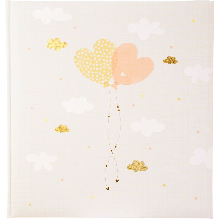 Goldbuch Álbum de boda Corazones en globo 30x31 cm 60 páginas blancas
