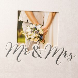 Goldbuch Álbum de boda Sr. y Sra. 30x31 cm 30x31 cm 60 páginas blancas
