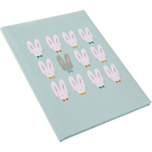 Goldbuch Diario del bebé Simpáticos conejitos azul 21x28 cm 44 páginas ilustradas