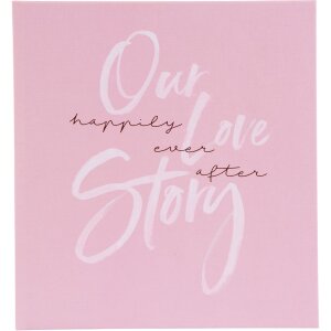 Libro de oro Diario de boda Our Lovestory 23x25 cm 44...