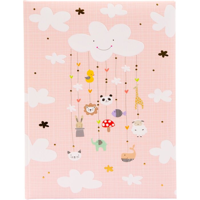 Goldbook Baby Diary Móvil Niña 21x28 cm 44 páginas ilustradas
