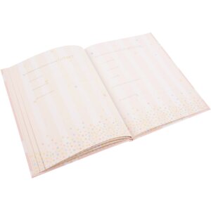 Goldbook Baby Diary Móvil Niña 21x28 cm 44 páginas ilustradas