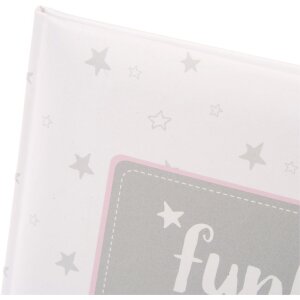 Goldbuch diario del bebé funkel niegel nagel nuevo rosa 21x28 cm 44 páginas