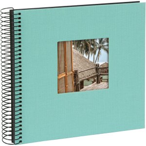 Goldbuch Álbum espiral Bella Vista aqua 20x20 cm...