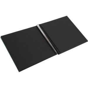 Goldbuch Álbum espiral Bella Vista aqua 20x20 cm 40 páginas negras