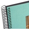 Goldbuch Álbum espiral Bella Vista aqua 20x20 cm 40 páginas negras