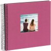 Goldbuch Álbum espiral Bella Vista fucsia 20x20 cm 40 páginas negro