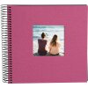 Goldbuch Álbum espiral Bella Vista fucsia 20x20 cm 40 páginas negro