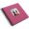 Goldbuch Álbum espiral Bella Vista fucsia 20x20 cm 40 páginas negro