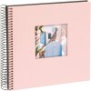 Álbum espiral Goldbuch Bella Vista rosé 20x20 cm 40 páginas negras