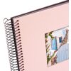 Álbum espiral Goldbuch Bella Vista rosé 20x20 cm 40 páginas negras