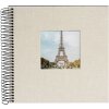 Goldbuch Álbum espiral Bella Vista gris arena 20x20 cm 40 páginas negras
