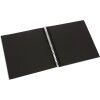 Goldbuch Álbum espiral Bella Vista gris arena 20x20 cm 40 páginas negras