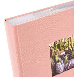 Goldbuch Stock Album Bella Vista rosa 200 fotos 10x15 cm