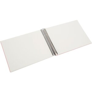 Goldbuch Álbum espiral Bella Vista rosé 24x17 cm 40 páginas blancas
