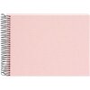Goldbuch Álbum espiral Bella Vista rosé 24x17 cm 40 páginas blancas