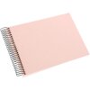 Goldbuch Álbum espiral Bella Vista rosé 24x17 cm 40 páginas blancas