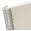 Goldbuch Álbum espiral Bella Vista gris arena 24x17 cm 40 páginas blancas