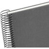 Goldbuch Álbum espiral Bella Vista gris 24x17 cm 40 páginas blancas