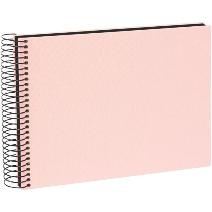 Goldbuch Álbum espiral Bella Vista rosé 24x17 cm 40 páginas negro