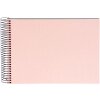 Goldbuch Álbum espiral Bella Vista rosé 24x17 cm 40 páginas negro