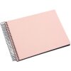 Goldbuch Álbum espiral Bella Vista rosé 24x17 cm 40 páginas negro