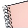 Goldbuch Álbum espiral Bella Vista rosé 24x17 cm 40 páginas negro