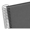 Goldbuch Álbum espiral Bella Vista gris 24x17 cm 40 páginas negras