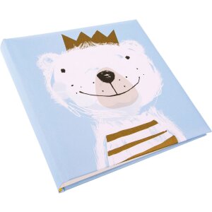 Goldbuch Álbum Fortuna azul 25x25 cm 60 páginas blancas