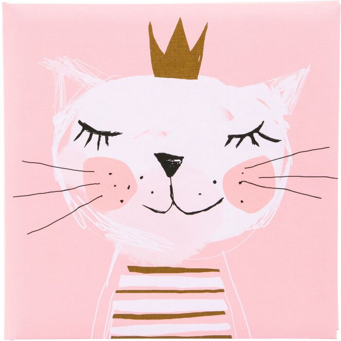 Goldbuch Álbum Fortuna rosa 25x25 cm 60 páginas blancas